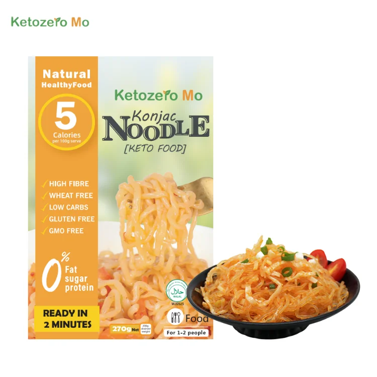 Vegan Friendly Odor Free Keto Vegan-Friendly Flavorful Diet Gluten Free Konnyaku Ramen Pasta