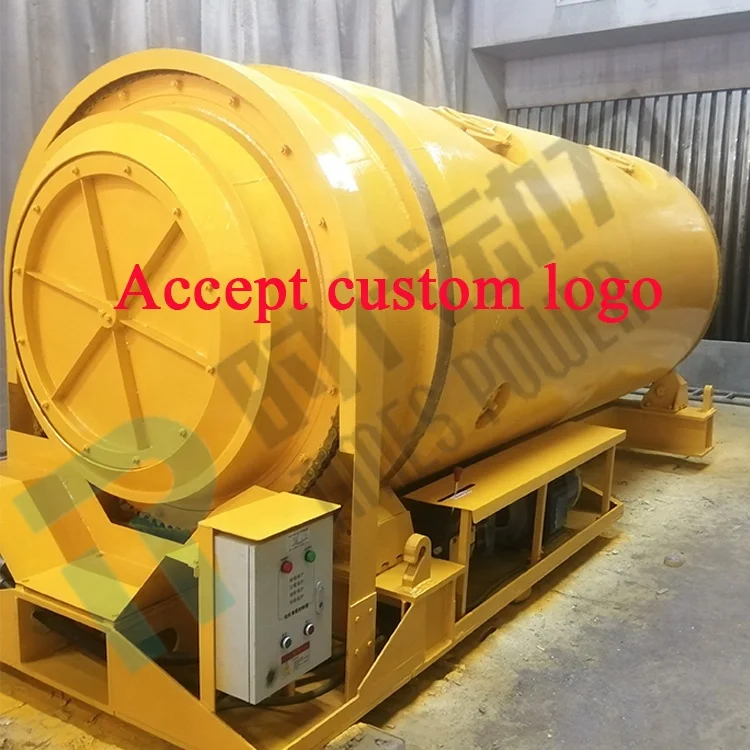 Times Power Manufacturer supply  3m3 concrete rail mixers with pump high quality concrete machinery for tunnel