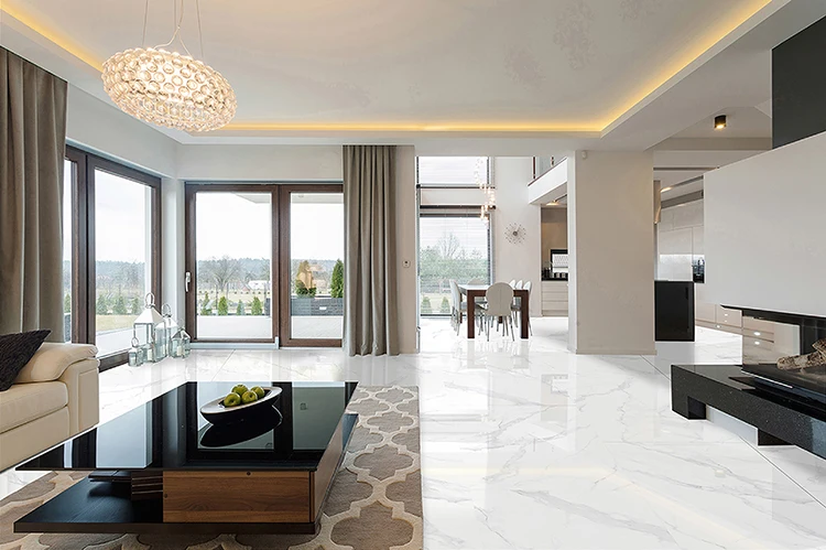 high gloss carrara ceramic wall bright white porcelain floor tile