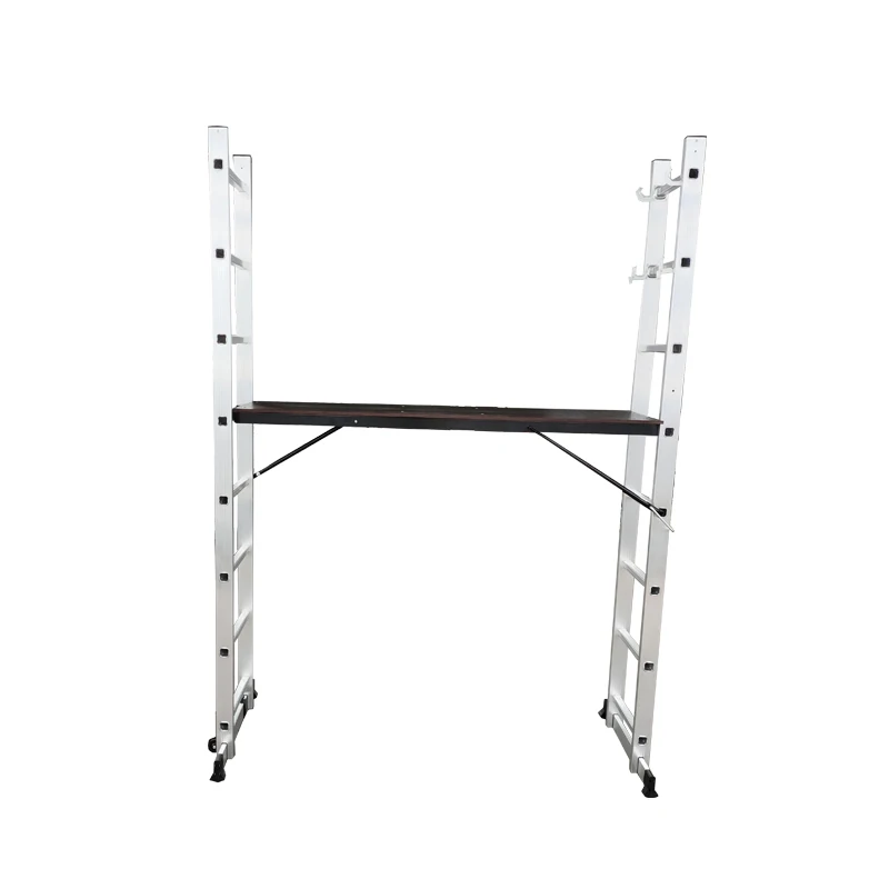 WEIKEN Escalera Retract Cheap Scaffolding for Sale Aluminum Scaffold Ladder for Painting and Drawing Outdoor