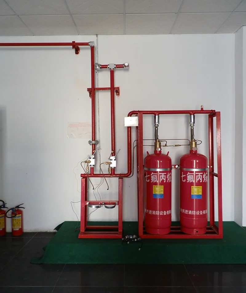 Manufacture Piping Automatic Hfc227ea Fm200 Fire Extinguishing System