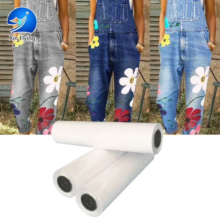 High Cost Performance Matte cool peeling hot peeling DTF 75U Thickness Pet Film Roll