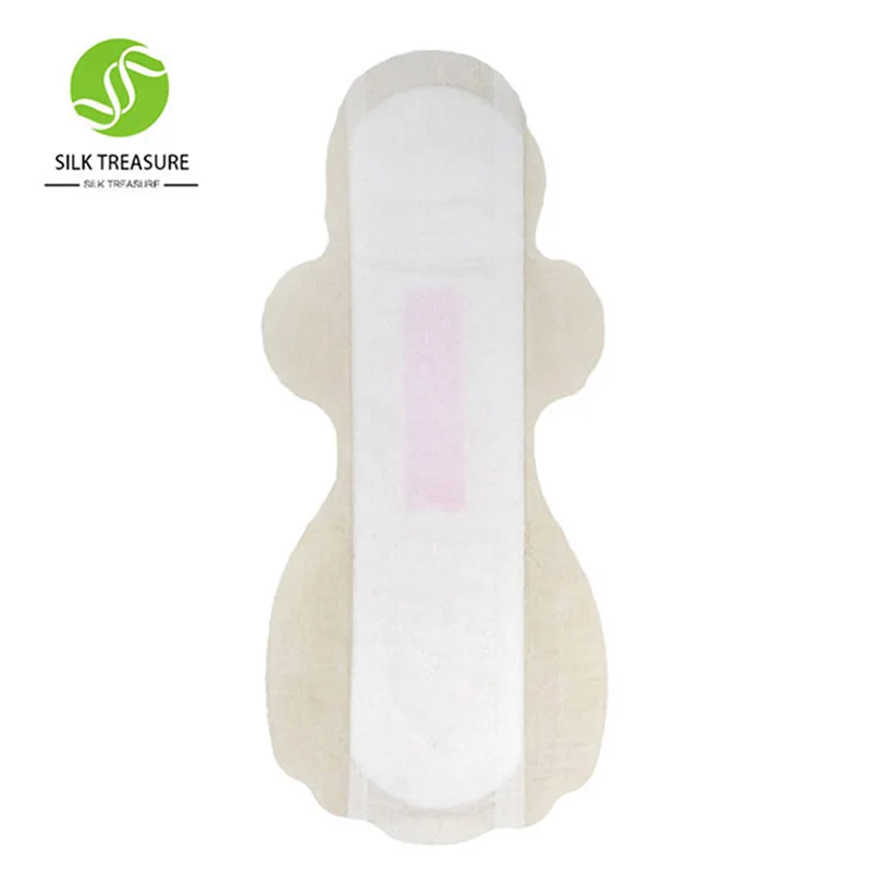 Super soft high absorbency anion 100 cotton sanitary pads ladies plus long night sanitary napkins