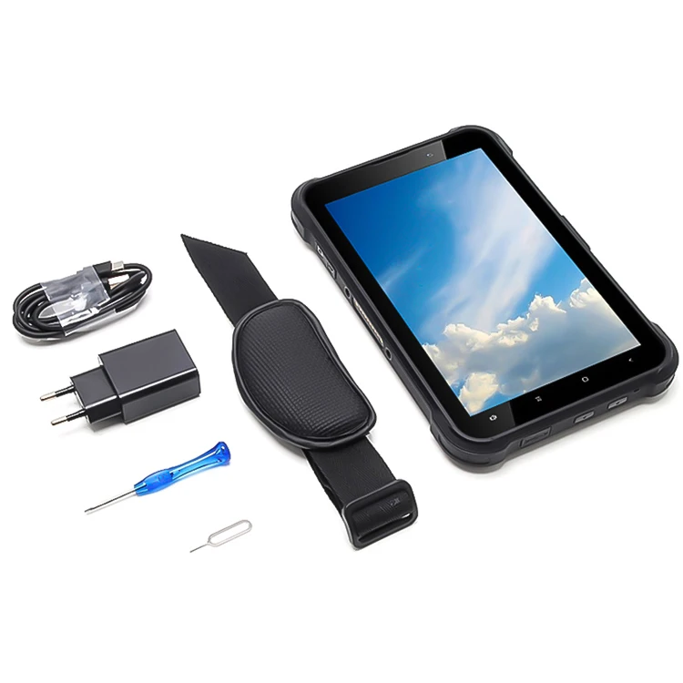 8 inch Rugged Tablet Android IP67 Waterproof 8000 mAh Battery Dual Camera Wifi GPS Octa Core 4GB+64GB 4G LTE Tablet