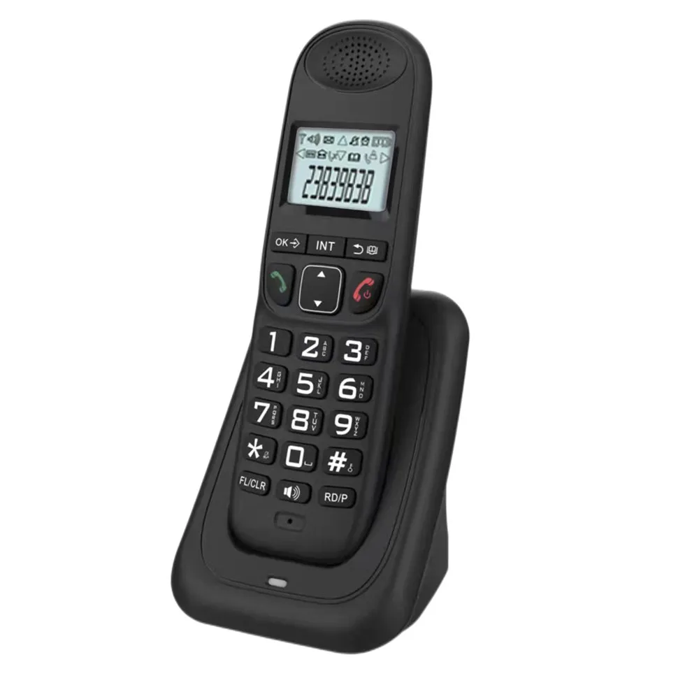Cordless Telephone DECT 6.0 GSM Fixed Landline Without SIM Card Phone Portable Long Range Wireless Phone