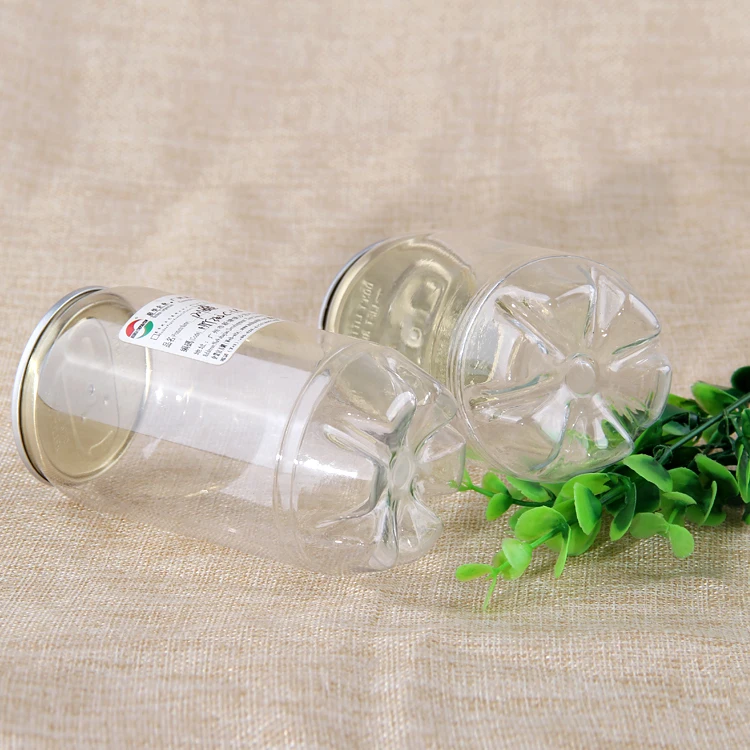 
Factory manufacture 250ml 350ml 500ml transparent pet plastic soda drink cans for beverage 