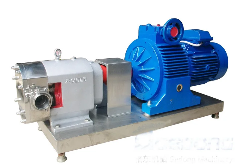 Grease Lube Oil/Cream/Jam Liquid Transfer Rotor Pump With Electric Servo Motor And PLC Metering Dosing Control System