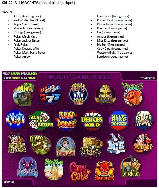 Multi game Giga 40 in 1 game board