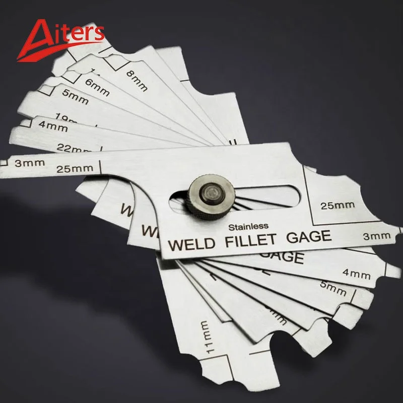 Cam Type Welding Seam Gauge MG-11 Stainless Fillet WELD Gauge for Inspection