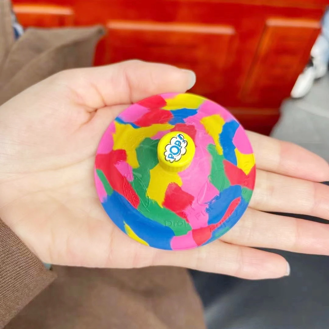 2022 Hot 45mm Funny Hip Pop Rubber Bouncing Jumper Ball for Kids Bouncy Bowl Ball Hip Hop Pops Toy