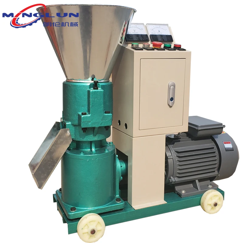 Raw materials to make animal feed pellets feed processing mill for animals livestock farming