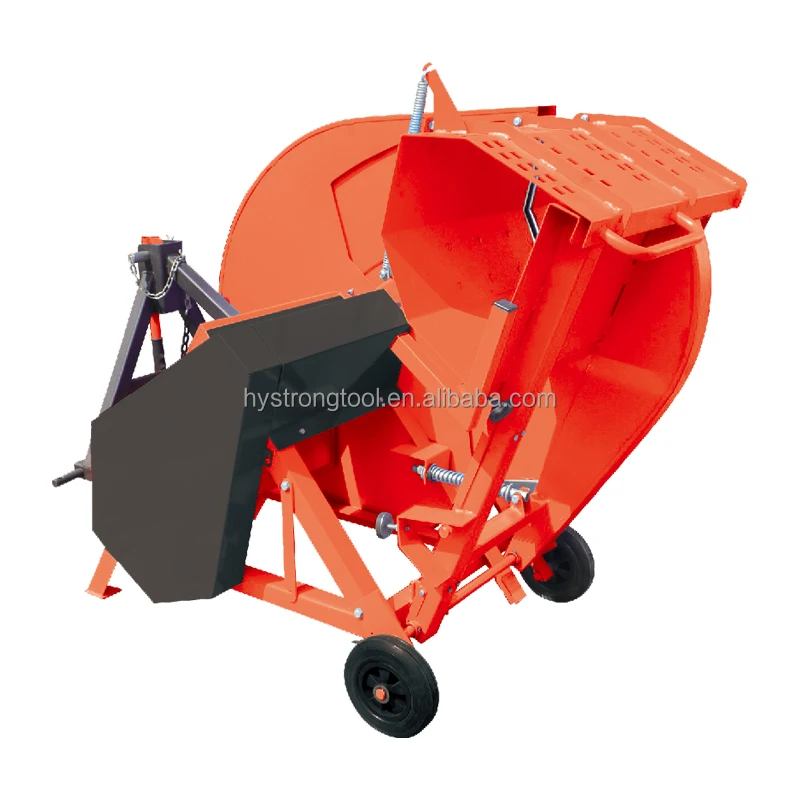 China manufacturer Factory 600mm Log Saw Swing Saw Cutting Machine HY700-I wood chipper shredder