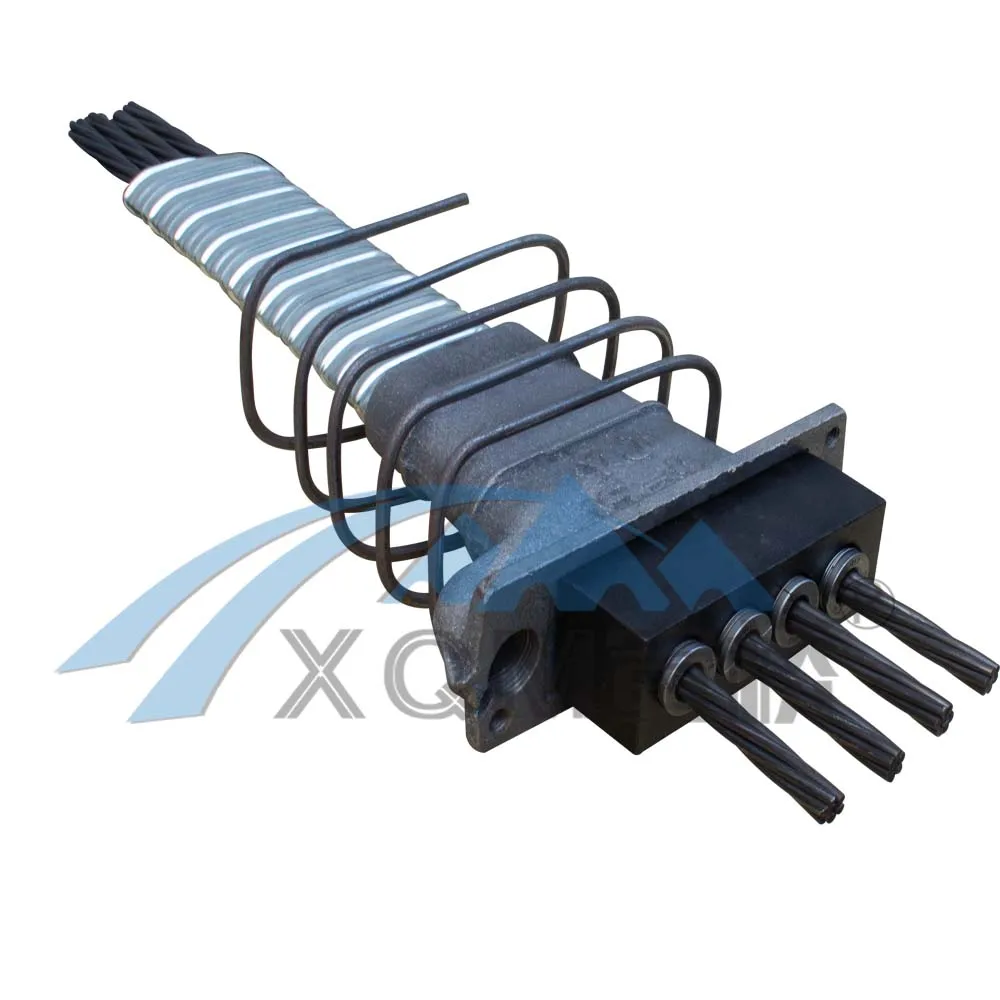 High quality 5 holes Flat slab system tensioning tendons prestressed anchor used for post-tensioning system