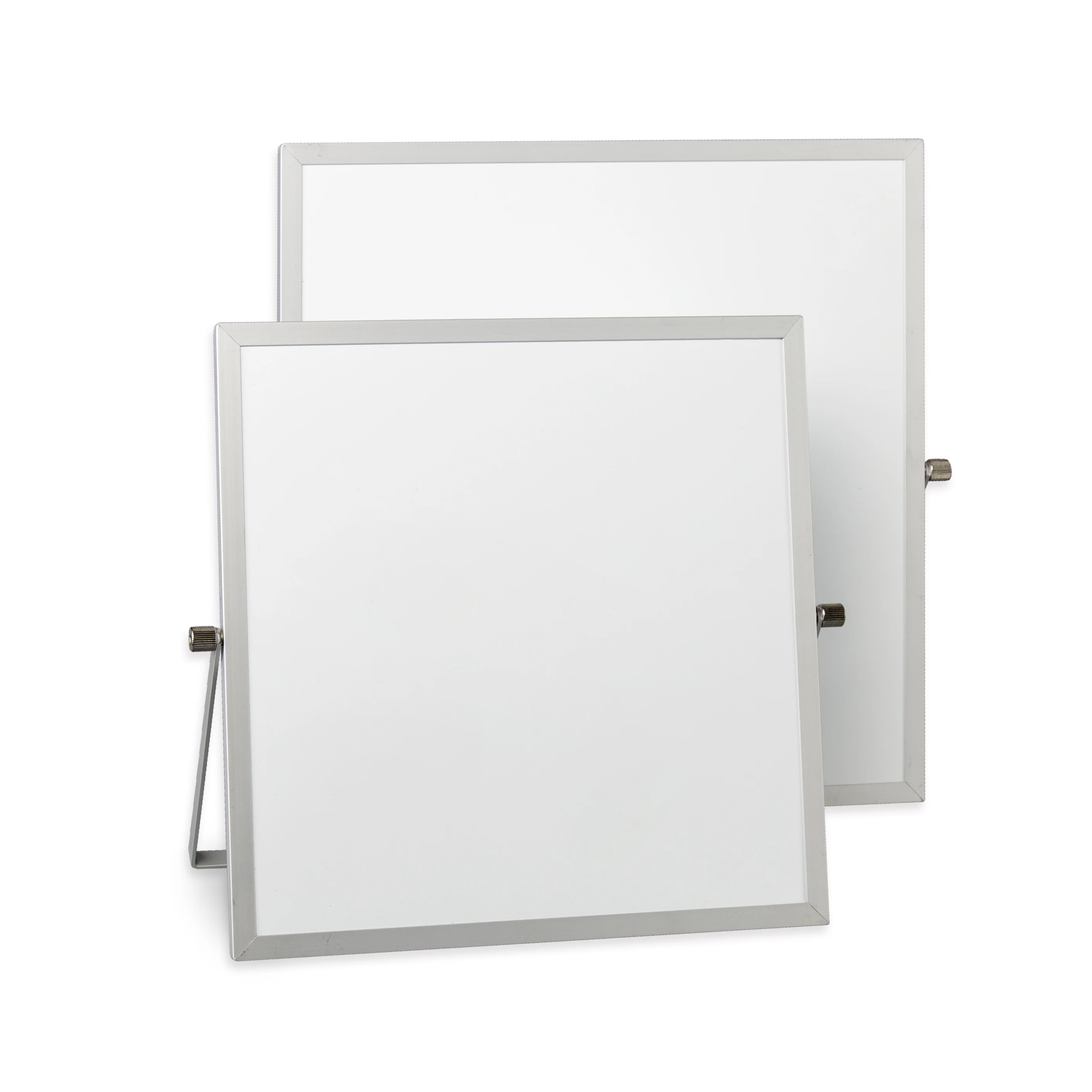 Large Magnetic Desktop Whiteboard With Stand Portable Double-Sided White Board Easel For Kids Memo To Do List Desk