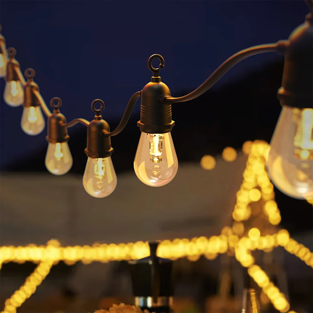 Tuya Smart IR Wifi BT APP Control Color Changing Outdoor Waterproof Led Bulb Strip Holiday Christmas Decoration Light