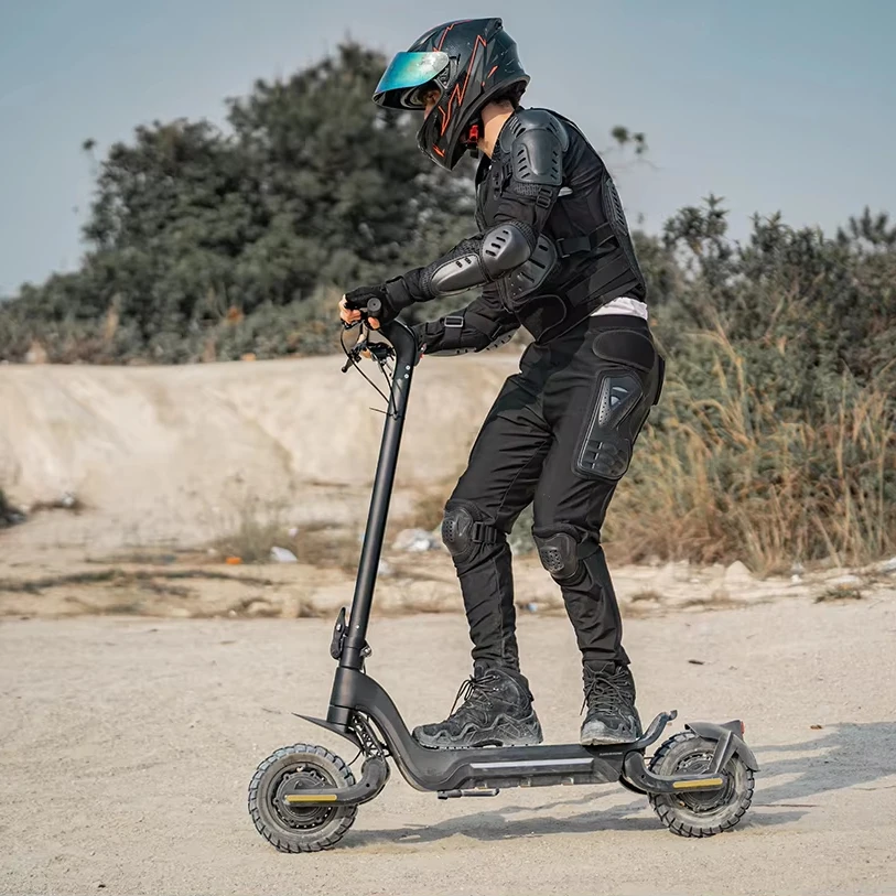 10inch off-road 1600W dual motor Electric Scooter 2 wheels folding e-scooter 48V e-bike adults EU/USA warehouse fast delivery