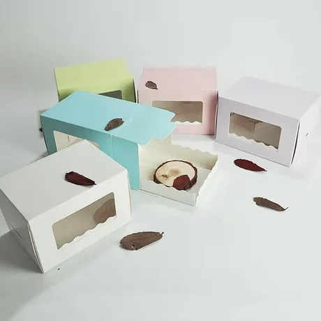 Пищевая упаковка под заказ, пенопластовая пищевая коробка с окошком