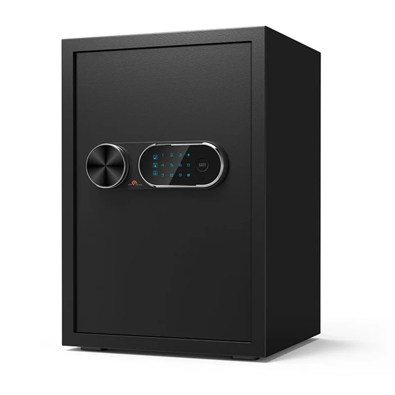 The latest touch screen or fingerprint k3-25/30/50cm electronic password safe home small safe office all-steel smart safe