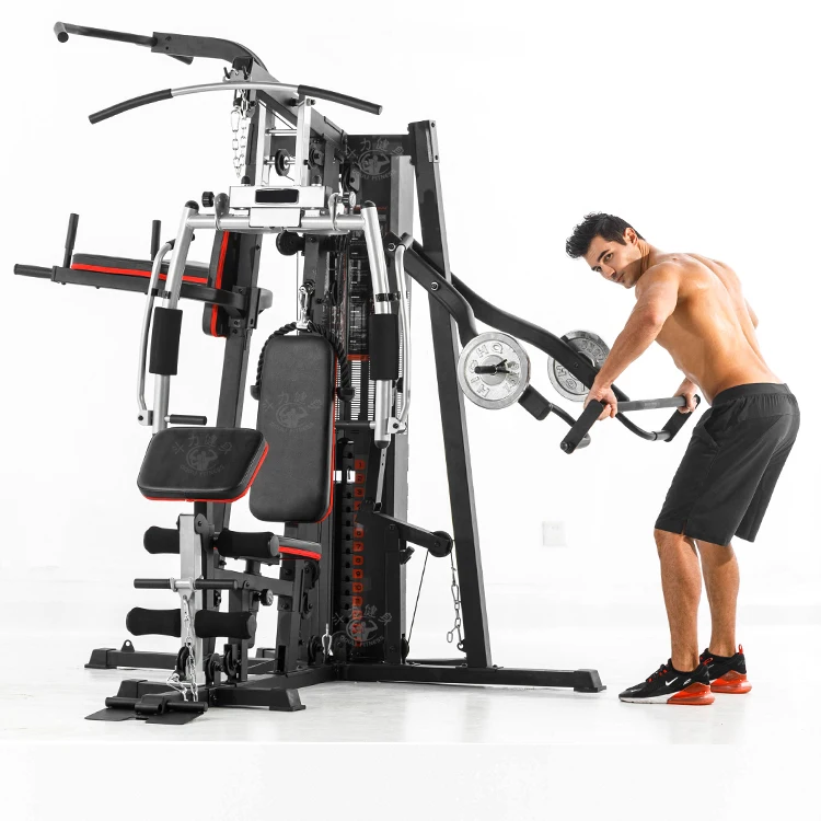 Douli multi-function comprehensive strength training machine three station multi gym