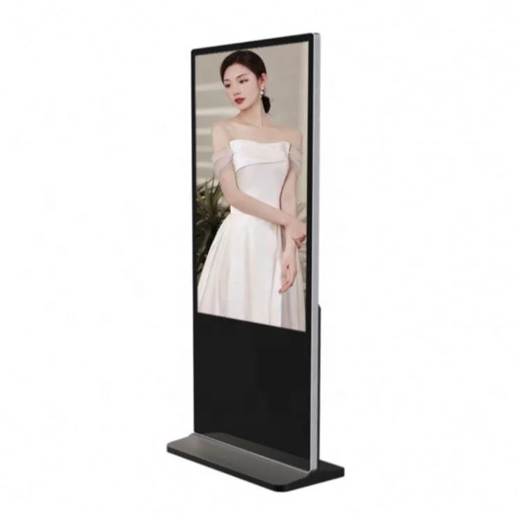 Factory Direct 55inch Floor Stand Digital Signage Displays Android Touch Screen Kiosk LCD Smart Advertising Totem Display Player