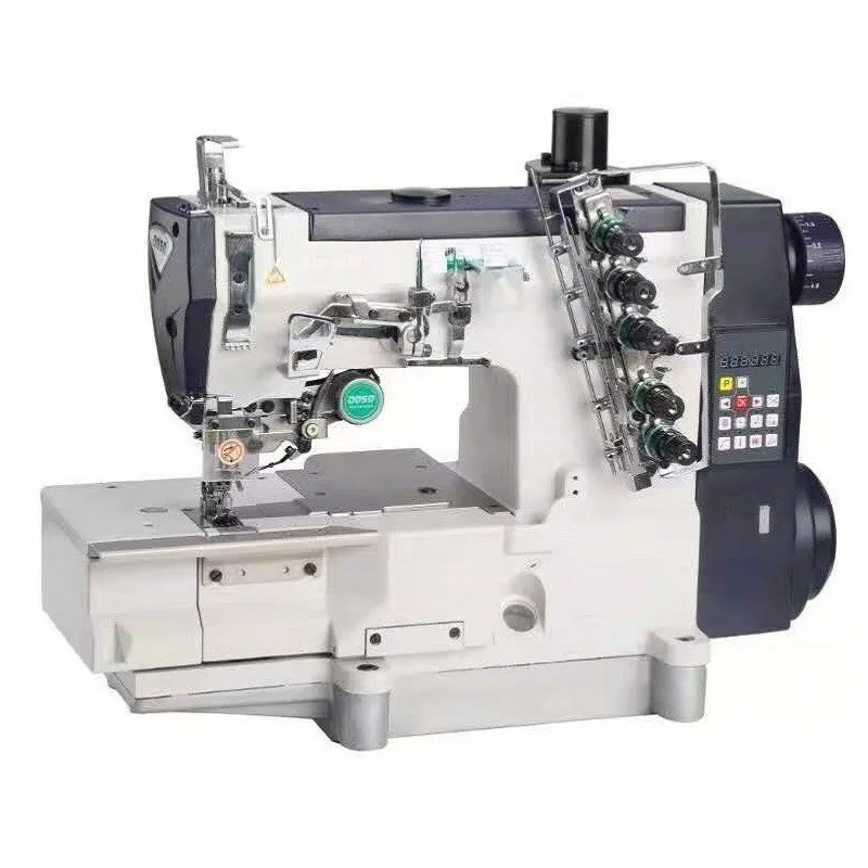 Qy-500-1 высокоскоростная швейная машина для плоской кровати, швейная машина для сумок и поясов, швейная машина для нижнего белья, швейная машина с прямым приводом и натяжением