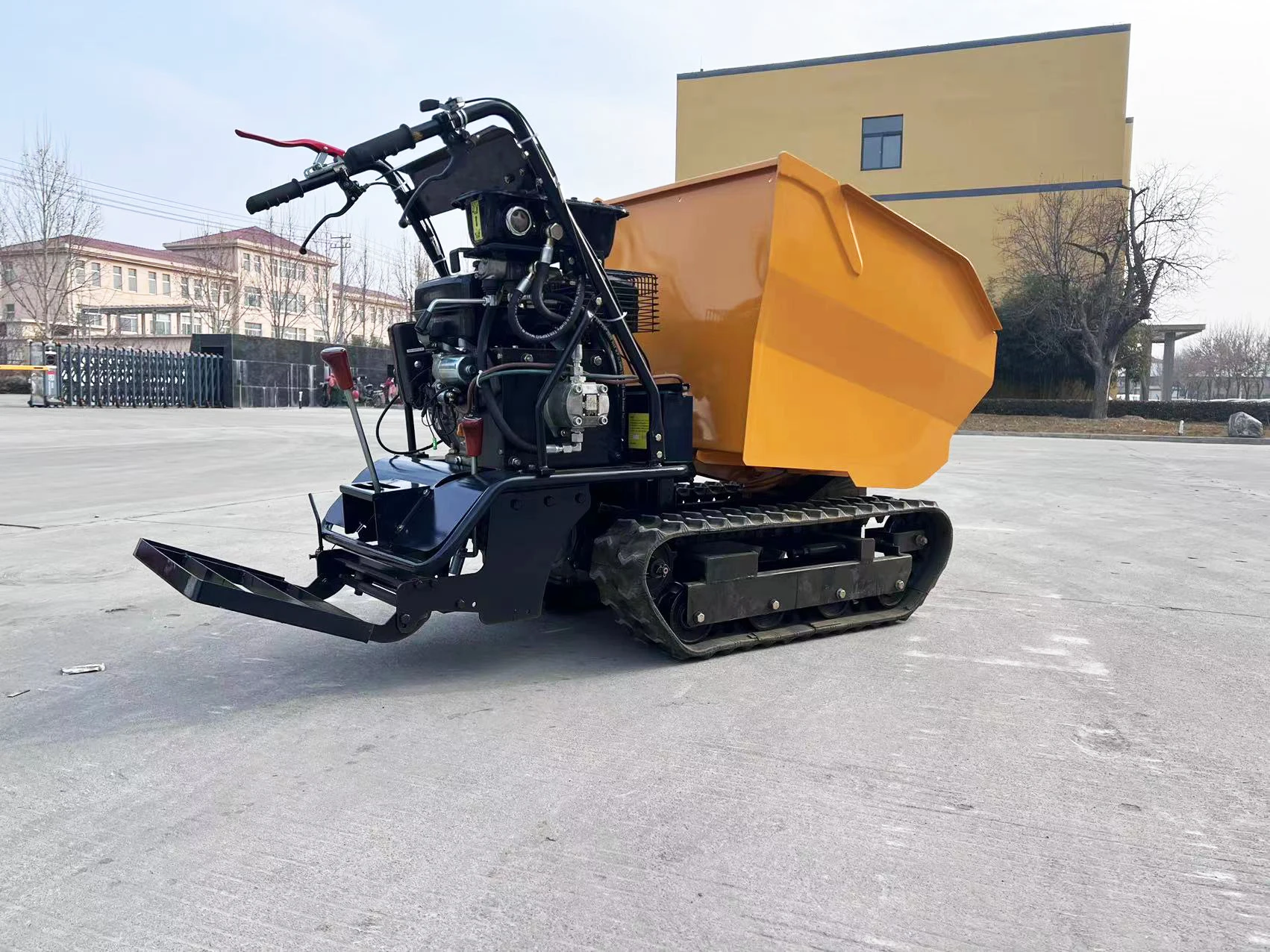Mini dumper crawler mining dump truck 300kg dump truck for sale