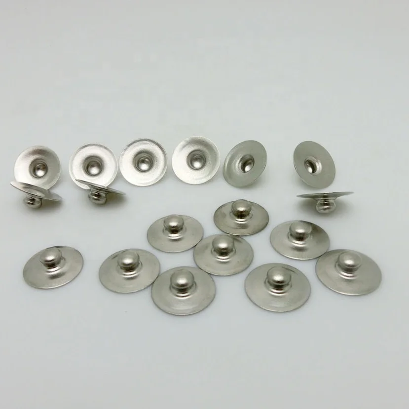 low price high quality H65 brass 3.9mm male ecg snap button compatible for 4.0mm female ecg snap