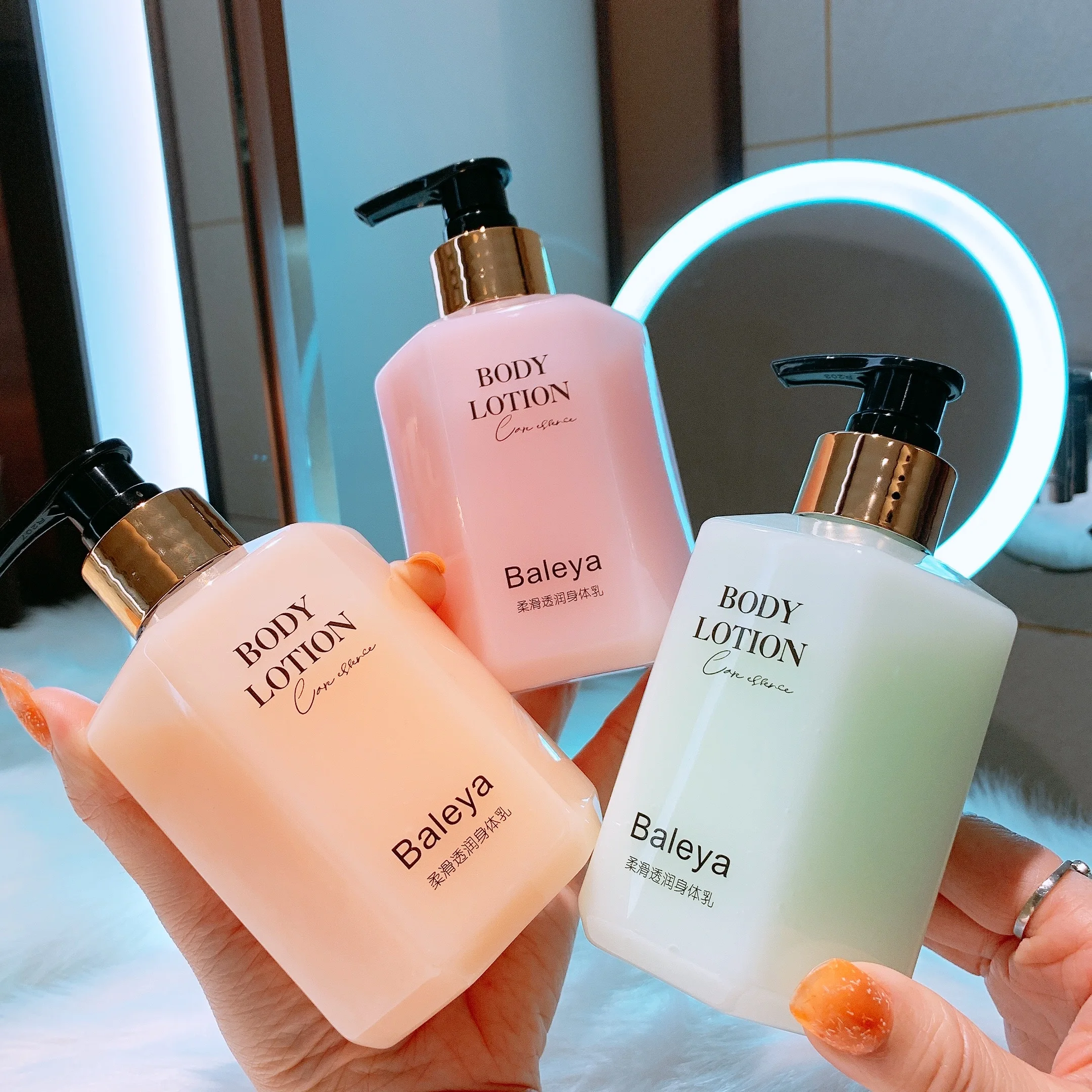 Guangdong Origin Skincare Body Lotion with Hyaluronic Acid OEM/ODM Smooth Bath Essentials Lactobionic Moisturizing Properties