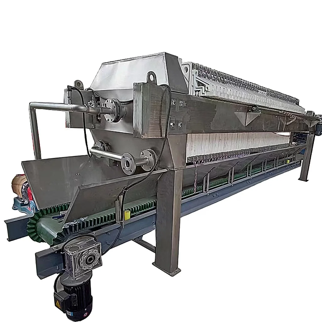 Fully Automatic Sludge Wastewater Filter Press Machine New Product 2024 Customized Provided 6200 Hydraulic Press Pump Oil