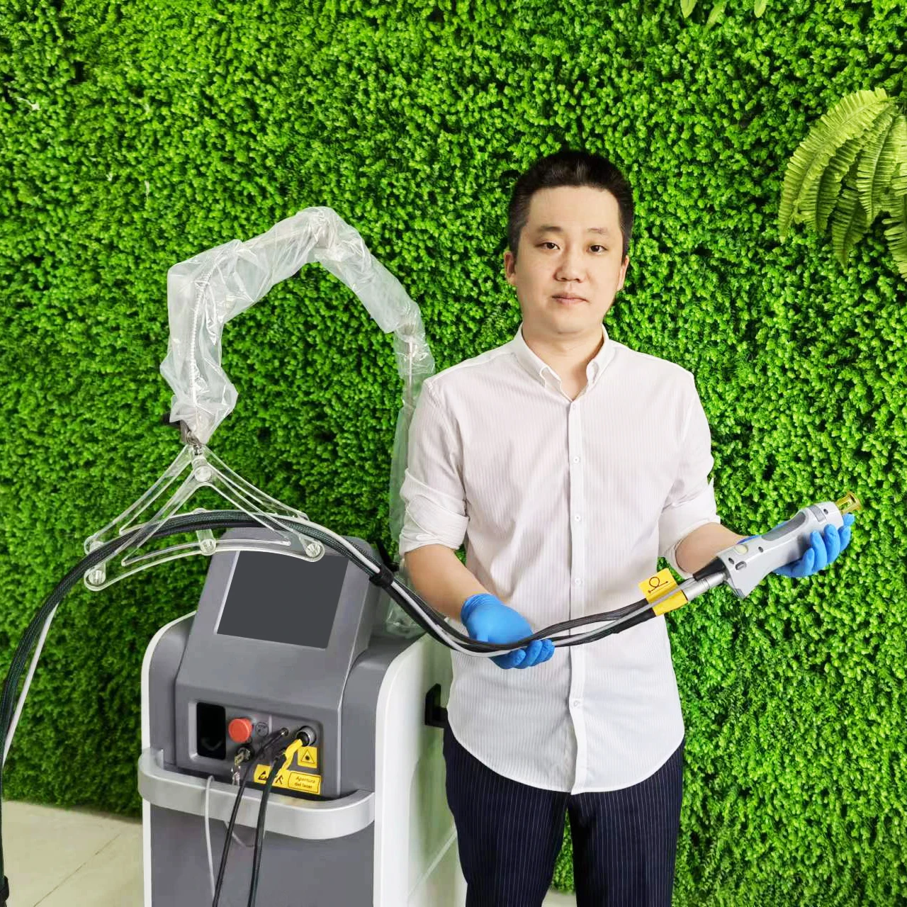 755nm laser alexandrite epilation 1064nm nd yag laser hair removal machine Korea alexandrite laser