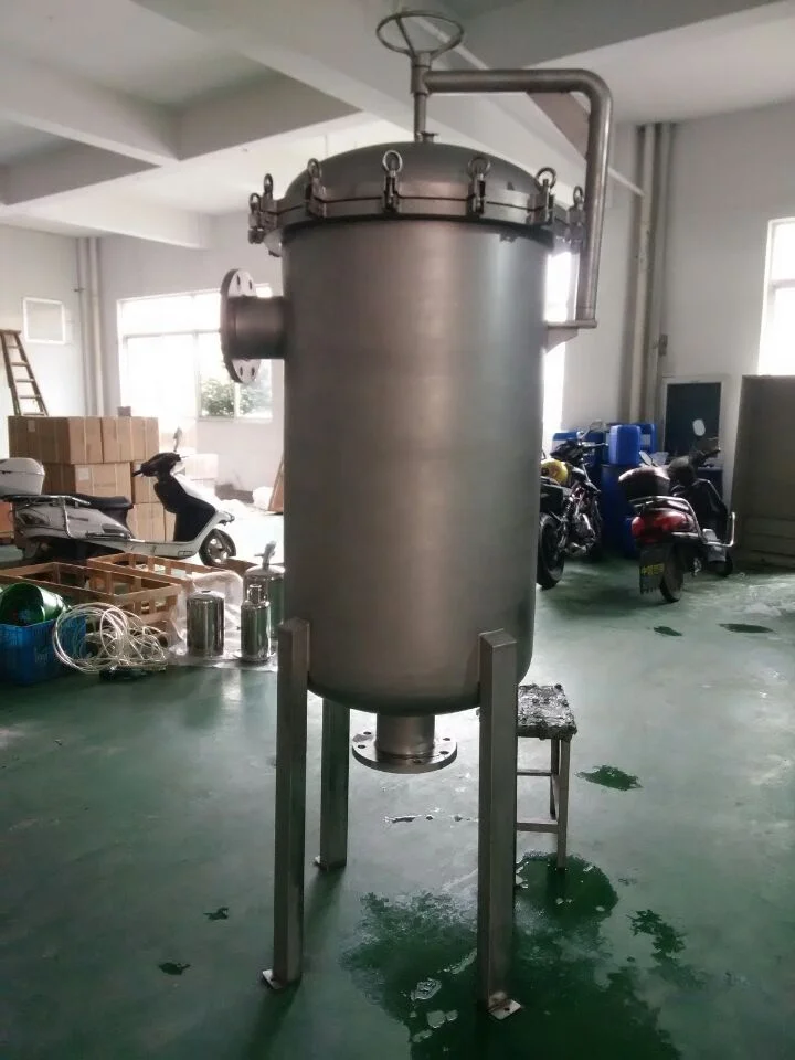 304 Or 316L Stainless Steel Filter Bag Housing For Honey
