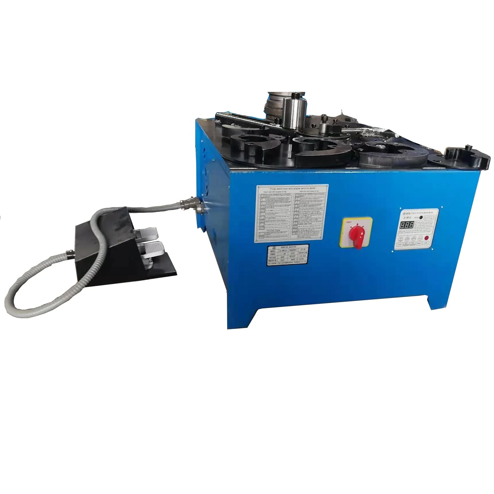 Multifunction Wrought Iron Scroll Bending Machine