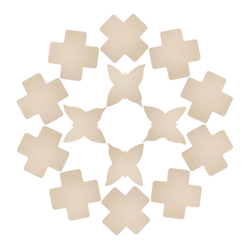 2023 hot Selling Solid Opaque Nipple Cover Flower Shape Nipple Pasties Seamless Waterproof Sticky Silicone Coverups