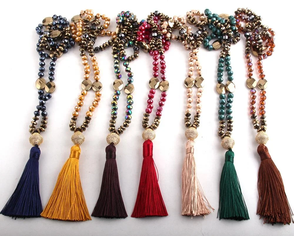 tassel necklace