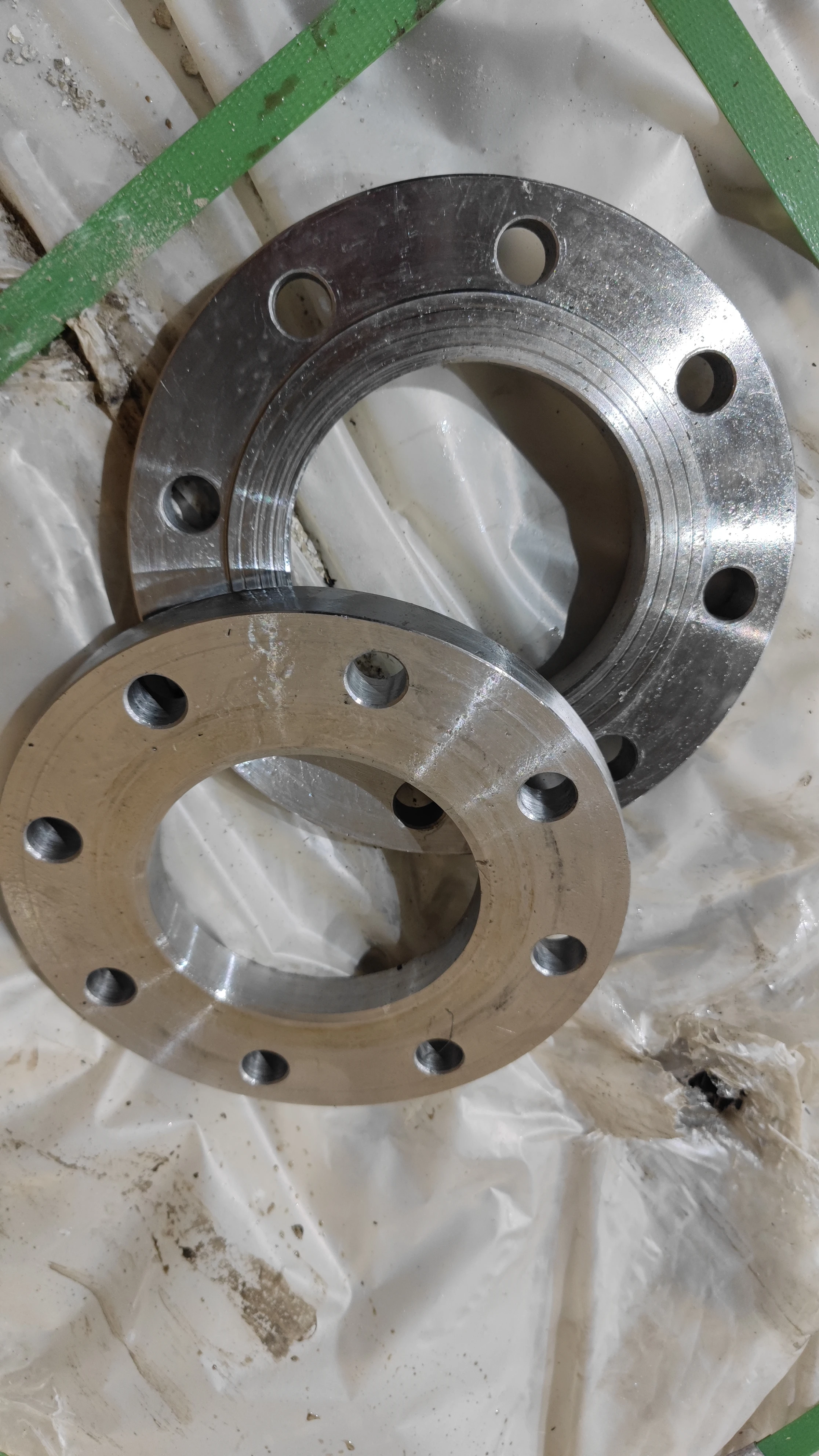 BS4504 PN16 PLRF штамповочная доска из углеродистой стали без резьбы с шелковой сваркой плоский фланец DN50