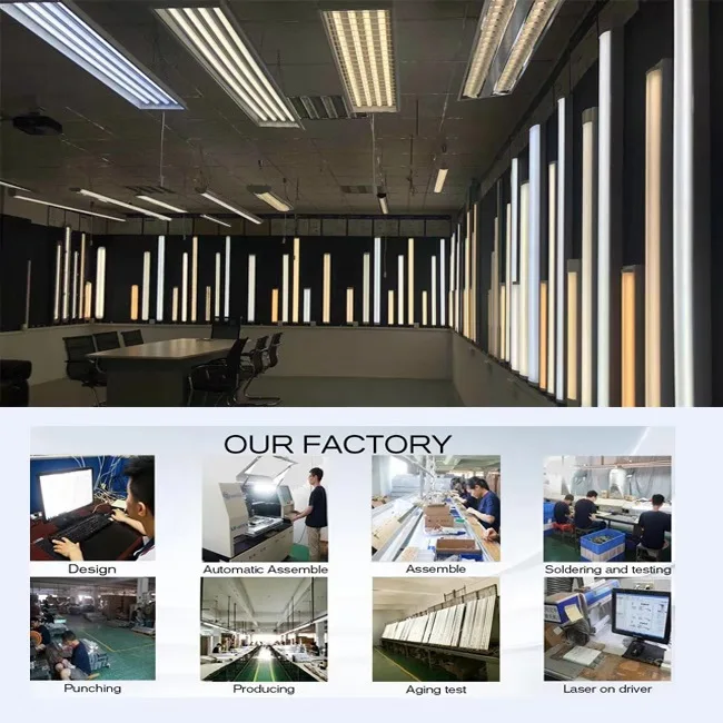 5 years warranty etl dlc office recessed school steel housing ceiling grid lighting fixture classroom led grille light