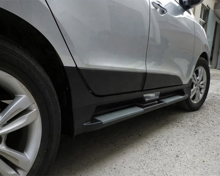 Auto Accessories Glass Fiber Step Plate Running Board for Hyundai Tucson IX35 2010-2015