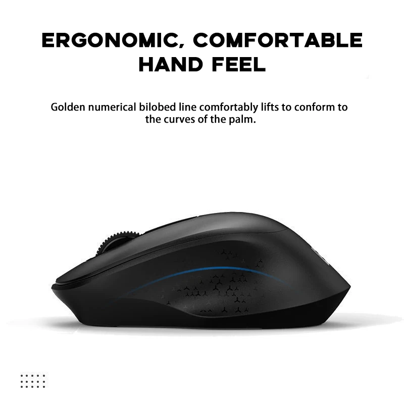 Factory Manufacture Various Rechargeable  Ergonomic Wireless Computer Mouse