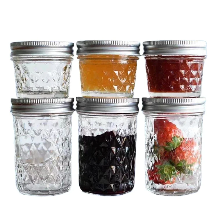 Certificated Empty Lip Balm Jar With A Honey Comb Wand Glass Honey Storage Jar Dubai Honey Pot Jar Packaging