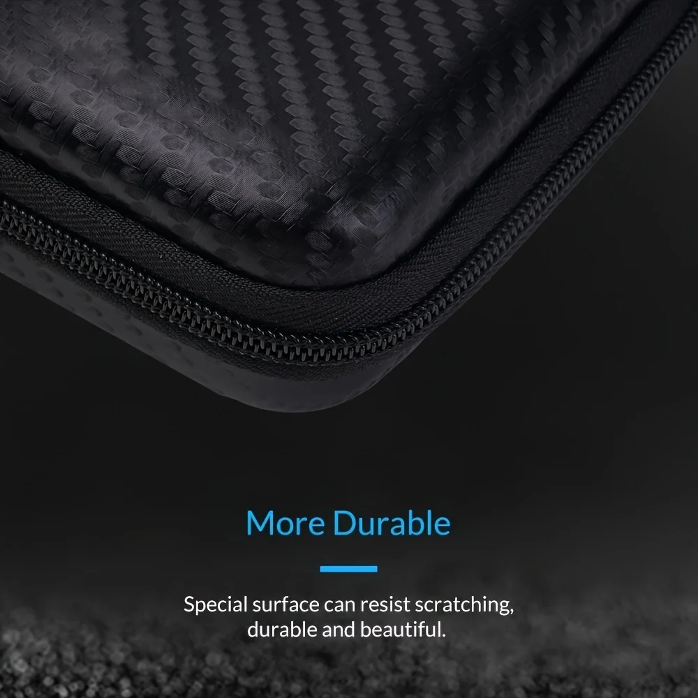 Custom High Quality Waterproof Multifunction Hard Eva Zipper Storage USB Cable SD Card Case For Travel Vacation