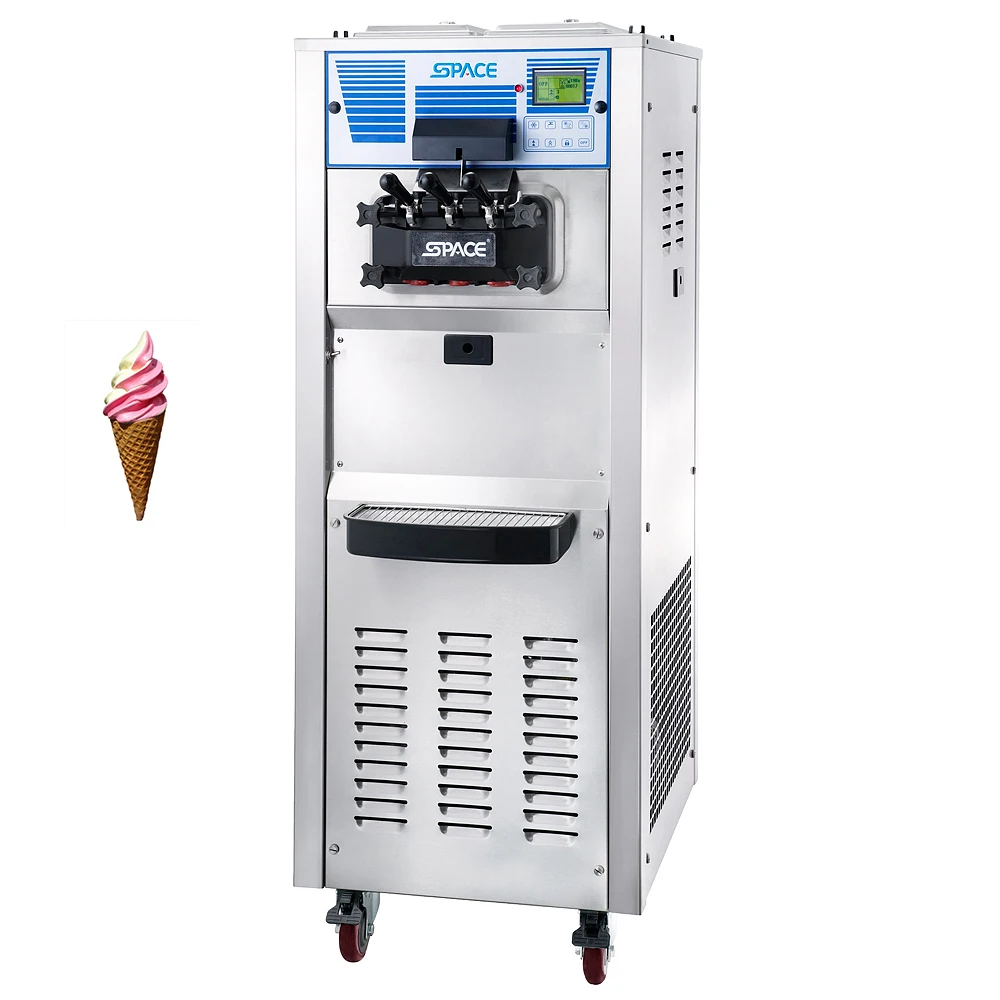 
Cheap floor standing snack making machine vending machine soft ice cream maker 