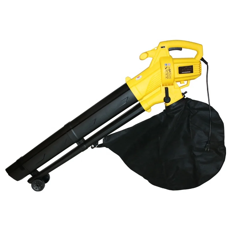 Blow and suction 2 in 1  high power shredded leaf function with 45L Collection Bag leaf blower battery cordless or Electric