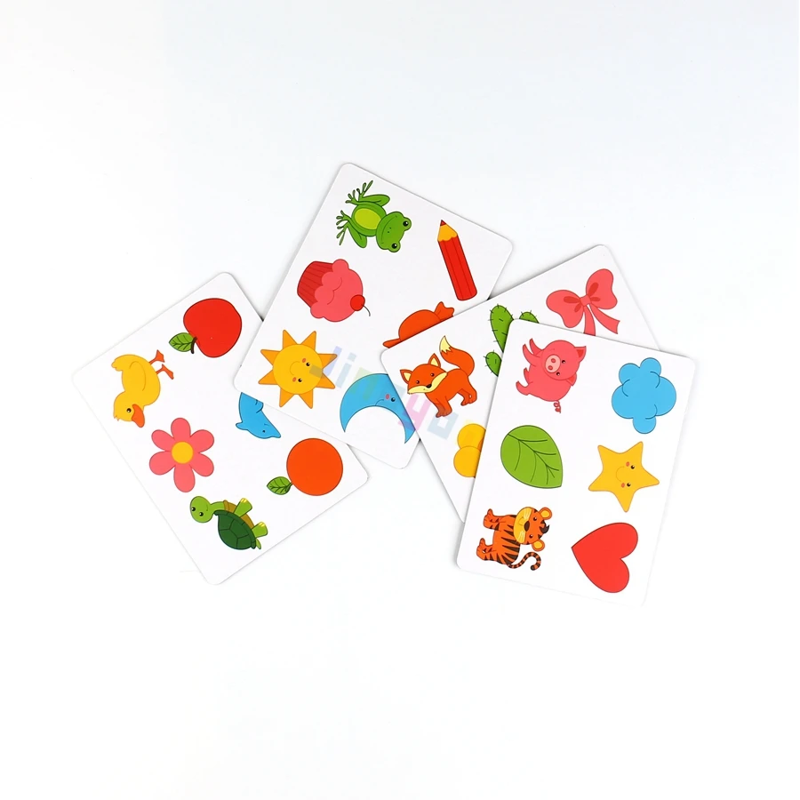 Custom Calculation Card with Animal Pattern for Kids Math Calculation Training Top Quality