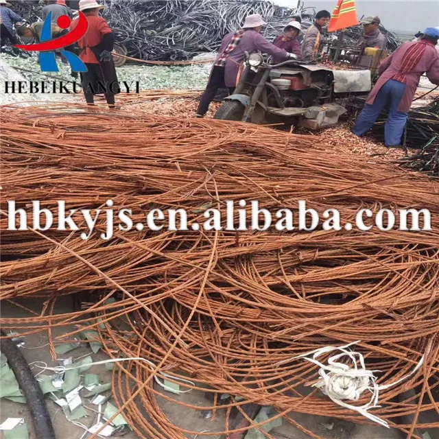 99.99% scrap copper wire red copper
