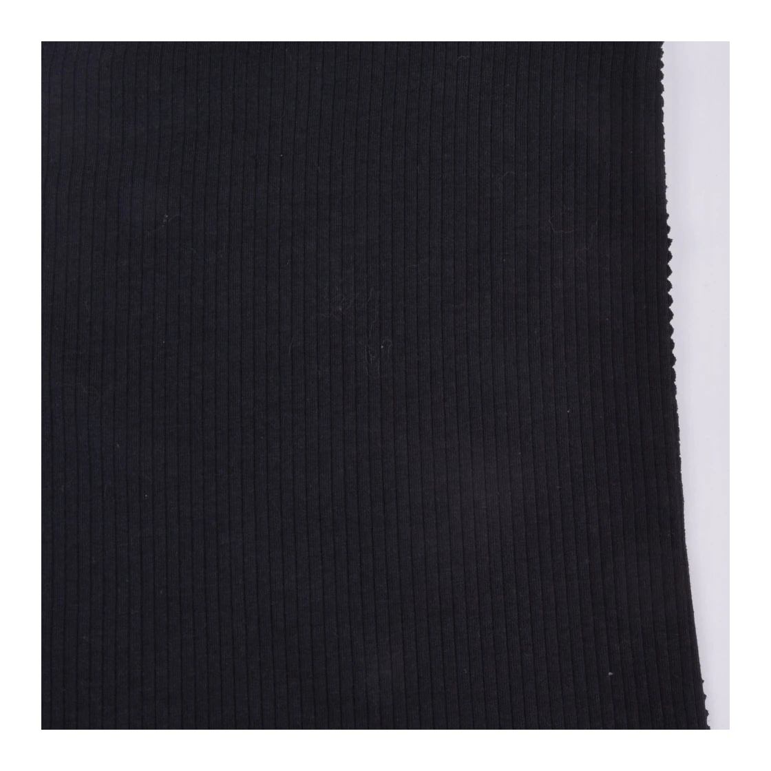 58 Cotton 38 Rayon 4 Spandex  Soft 5x2 Rib  Fabric For New Style Garment