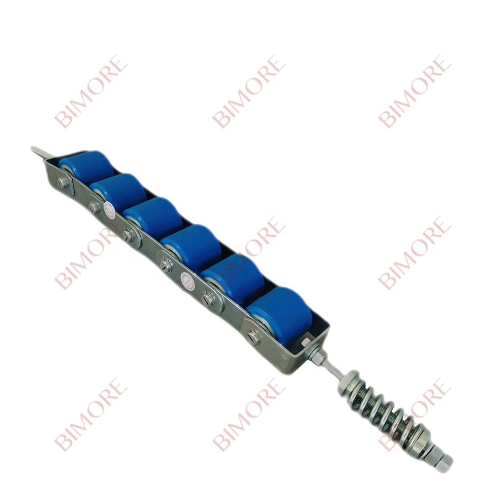XAA332X 6 rollers Escalator Handrail Tension Chain Roller OD60mm W55mm Escalator Spare Parts