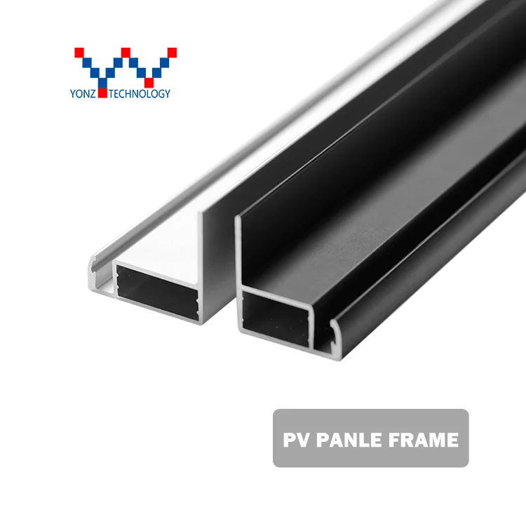 Factory Yonz Hot Sale Solar Photovoltaic Module Aluminum Profile Frame Battery Panel Frame Accessories Aluminum Profile