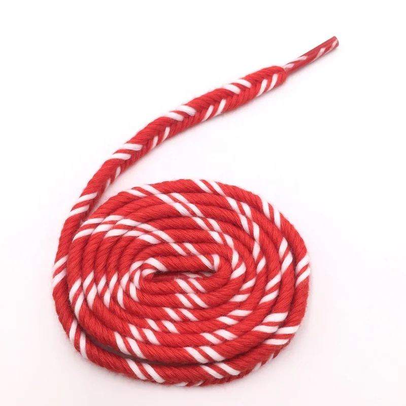 Hot sale hoodie drawstring braid cotton colored cord