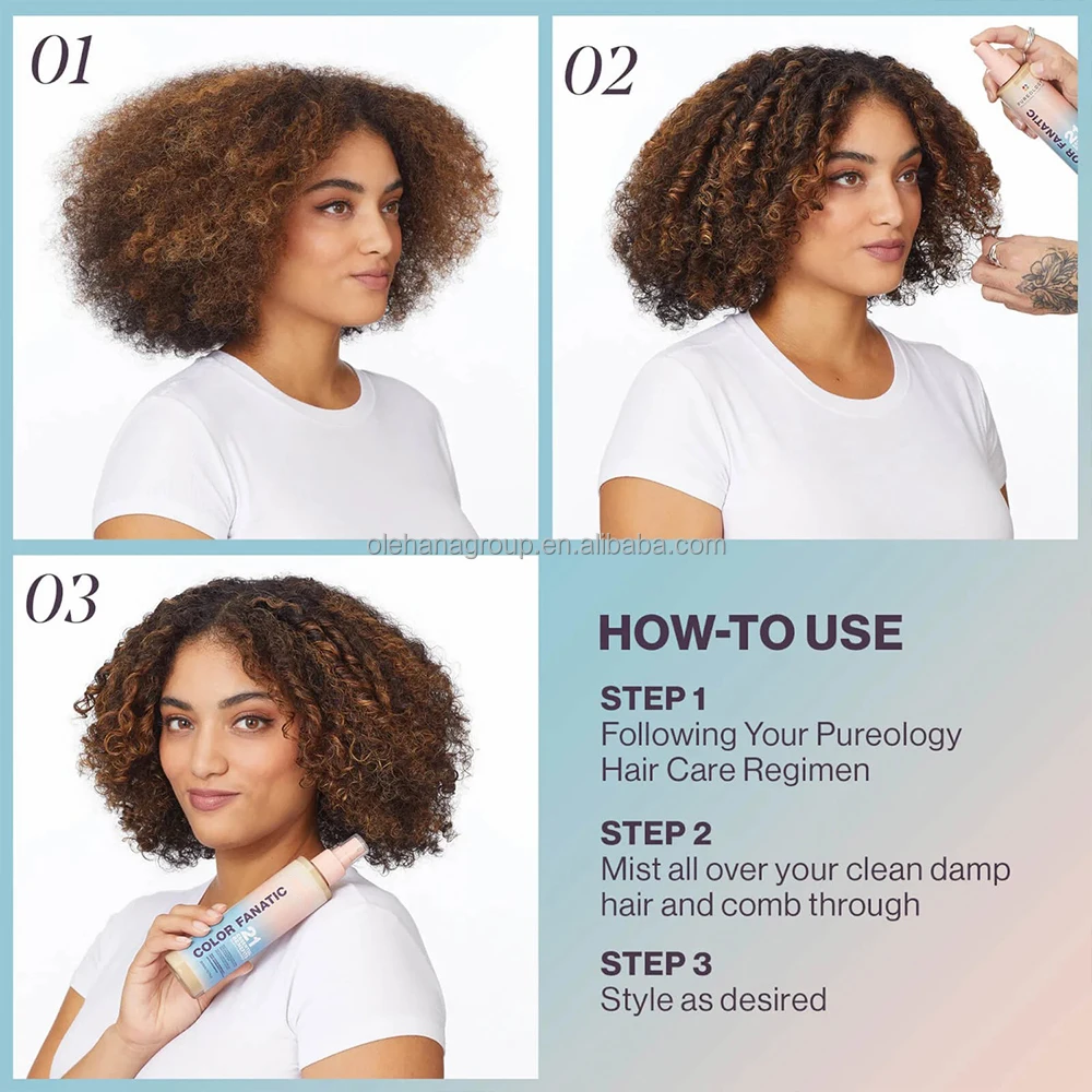21 Benefits Primes Thermal Protection Nourishing Protein Treatment Leave In Conditioner Spray for Curly African Hair