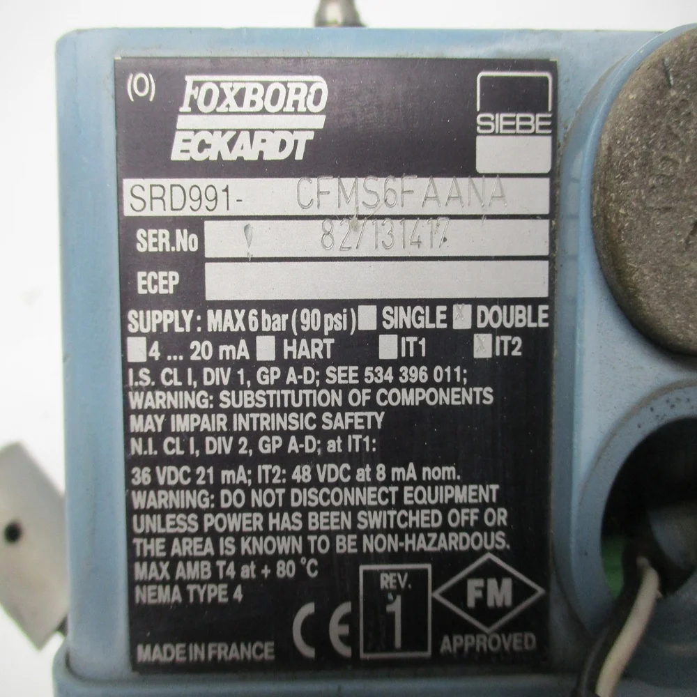 NEW brand SRD991 Schneider foxboro Intelligent valve positioner SRI986 SRD991 SRP981